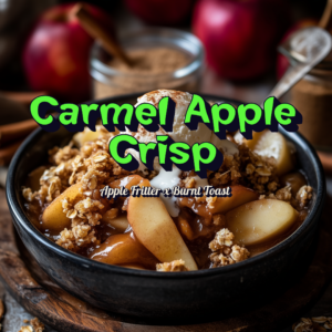 carmel apple crisp artwork