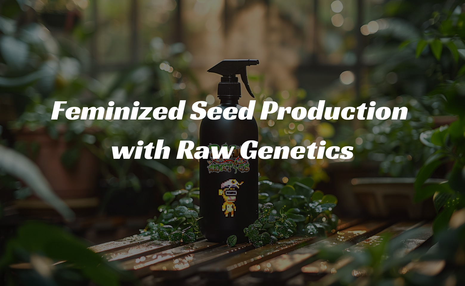 Feminized Seed Production with Raw Genetics